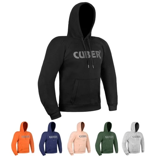 CUBER ARMORED MOTORCYCLE HOODIE SWEATSHIRT FOR MEN & WOMEN POWERSPORT image 2