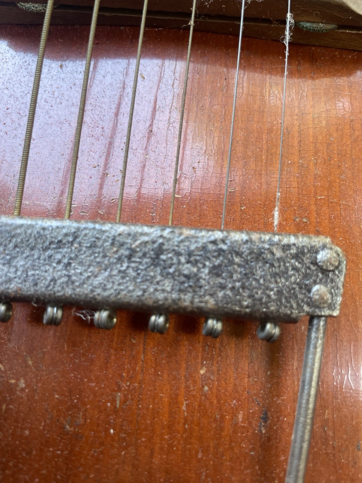 Vintage 1950s Kay Archtop Guitar original Case U.S. Army Label Needs Neck Reset