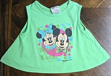 Vintage The Walt Disney Company Tank Top Girls Size 6X Mickey  Minnie USA