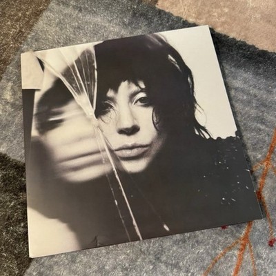 Lady Gaga Mayhem x Bad World Split Liquid Filled Vinyl LP Blood