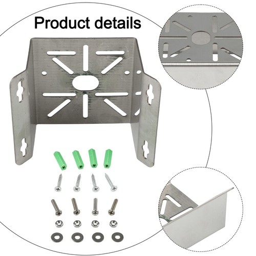 Stainless Steel Wall Bracket Designed for 90 Degree Corner Installations - Afbeelding 10 van 15