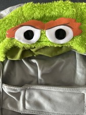 OSCAR THE GROUCH Halloween Dog Costume From Sesame Street Medium Last 2