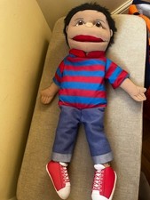 The Puppet Company - People Puppet Buddies - Medium Boy Olive Skin Tone