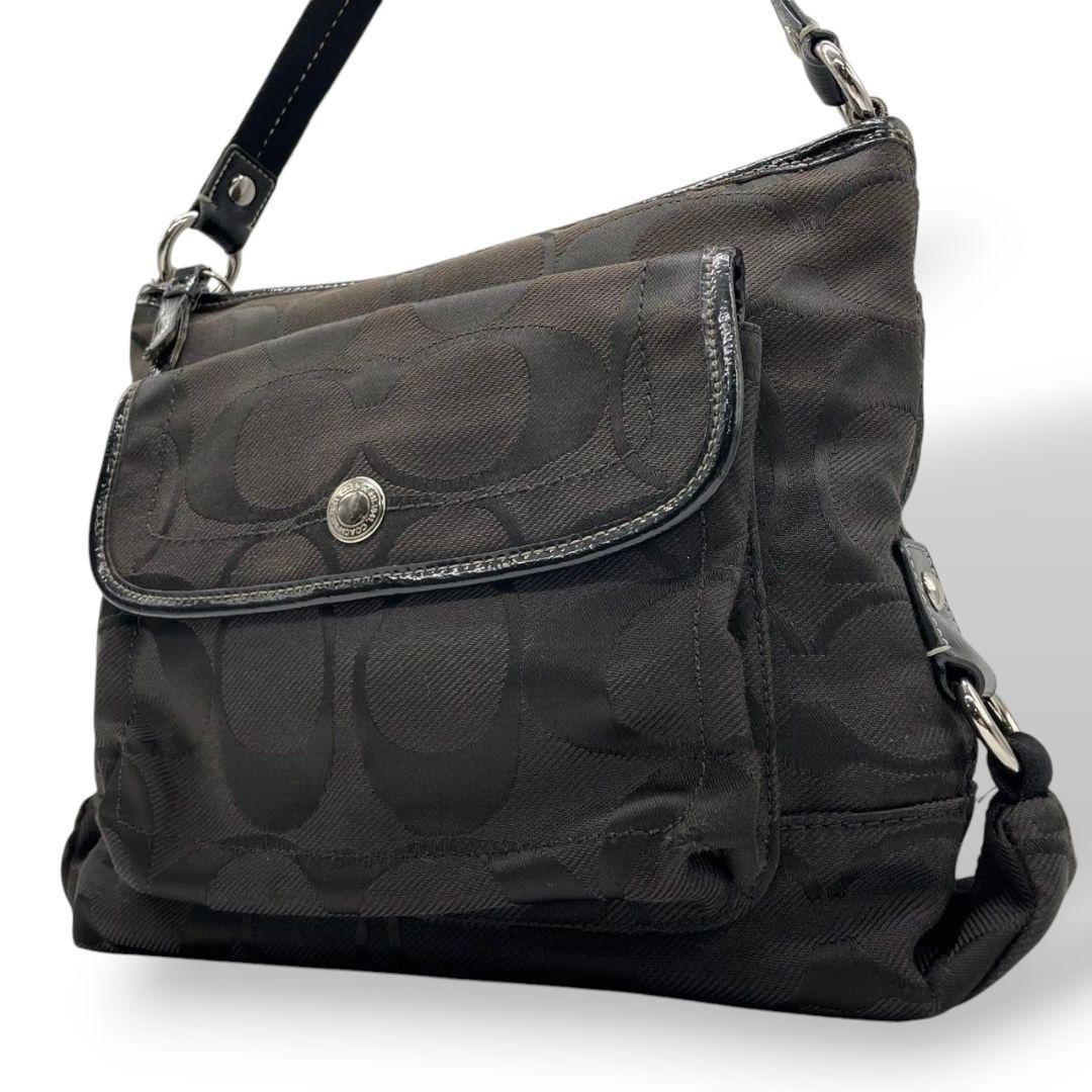 Coach Signature Daisy Flap Shoulder Bag F16550 s28