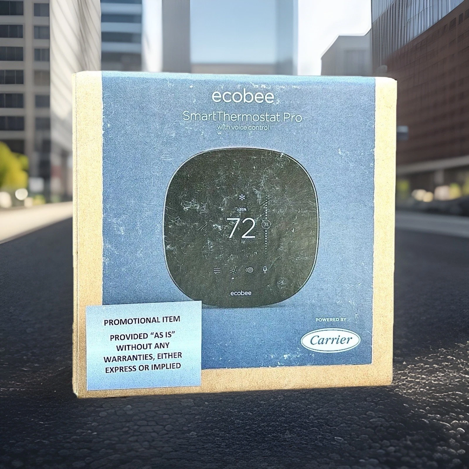 Ecobee SmartThermostat Pro With Voice Control EB-STATE5CB-01 New/Unopened!!!