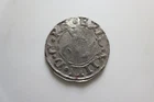 Sweden medieval silver coin, Erik 14 skilling  1566, Reval