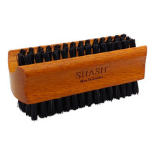 Shash Eco Friendly Hand & Nail Brush - Thermo Beech Wood Black Bristle Germany