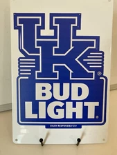 Bud Light Beer - Kentucky Wildcats Sign - Budweiser - College Basketball