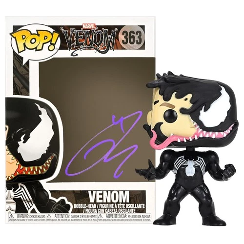 Tom Hardy Autographed Venom POP Vinyl Figure #363 * Celebrity Authentics!