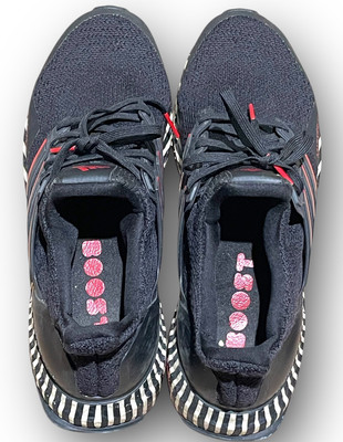 Adidas UltraBoost Size 10.5 - Striped Boost 2020 Black Red YYA 606001 FY8382 Men Size 10.5 - Adidas UltraBoost Striped Boost for sale online  main image 3