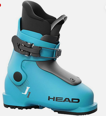 NEW 2025 HEAD J1 kids ski boots size mondo 17.5 / US 10 HEAD J1 boots blue