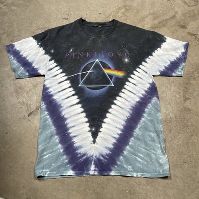 Pink Floyd Shirt L 00s Y2k Dark Side Of The Moon Rock Band Concert Tour Tee