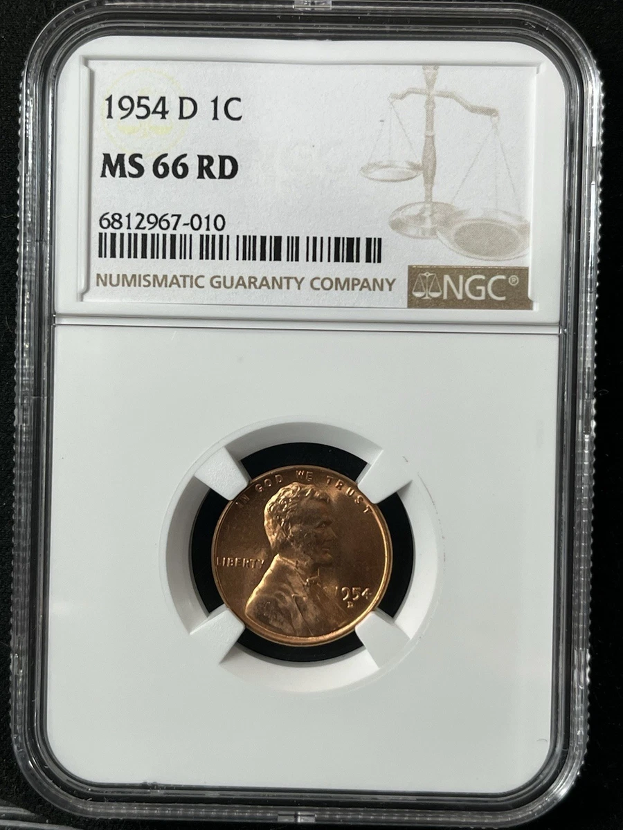 NGC 1954 Lincoln Wheat US Small Cents (1909-1958) for sale | eBay