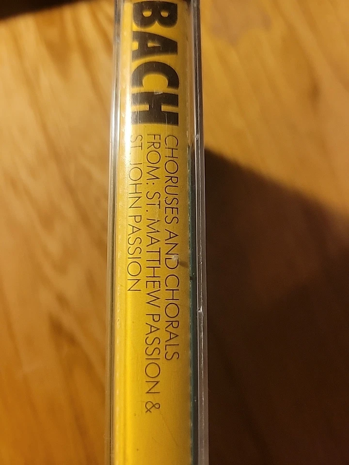 Bach choruses and chorals from St.Matthew/St.John passion cassette - Image 2 of 3
