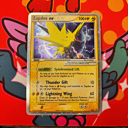 Zapdos ex 033Nintendo Black Star Promos Holo Promo ENG 100 HP 2005