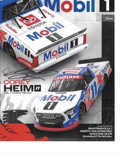Corey Heim Signed 2025 Hero Photo Card - Nascar Truck Racing 8x10 - Mobil 1