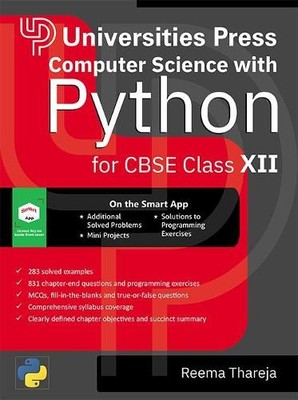 Computer Science with Python for CBSE Class XII by Reema Thareja - 9789389211917