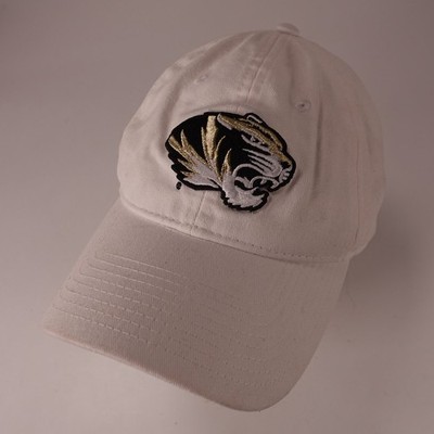 Missouri Tigers Baseball Cap The Game Herren verstellbar Weiß Gold