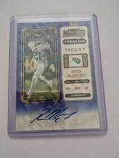 2022 Panini Contenders Roger McCreary Auto  Showcase Ticket RC Titans #163 