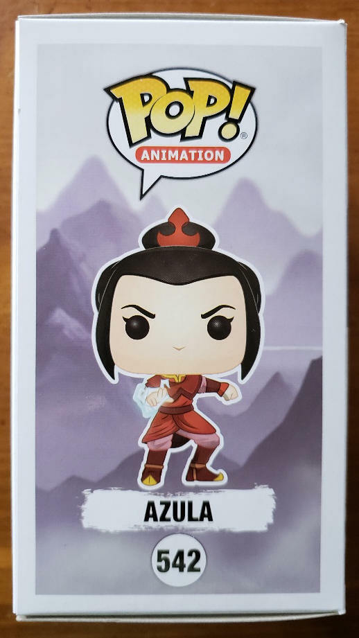 FUNKO POP AVATAR THE LAST AIRBENDER AZULA #542 GAMESTOP EXCLUSIVE