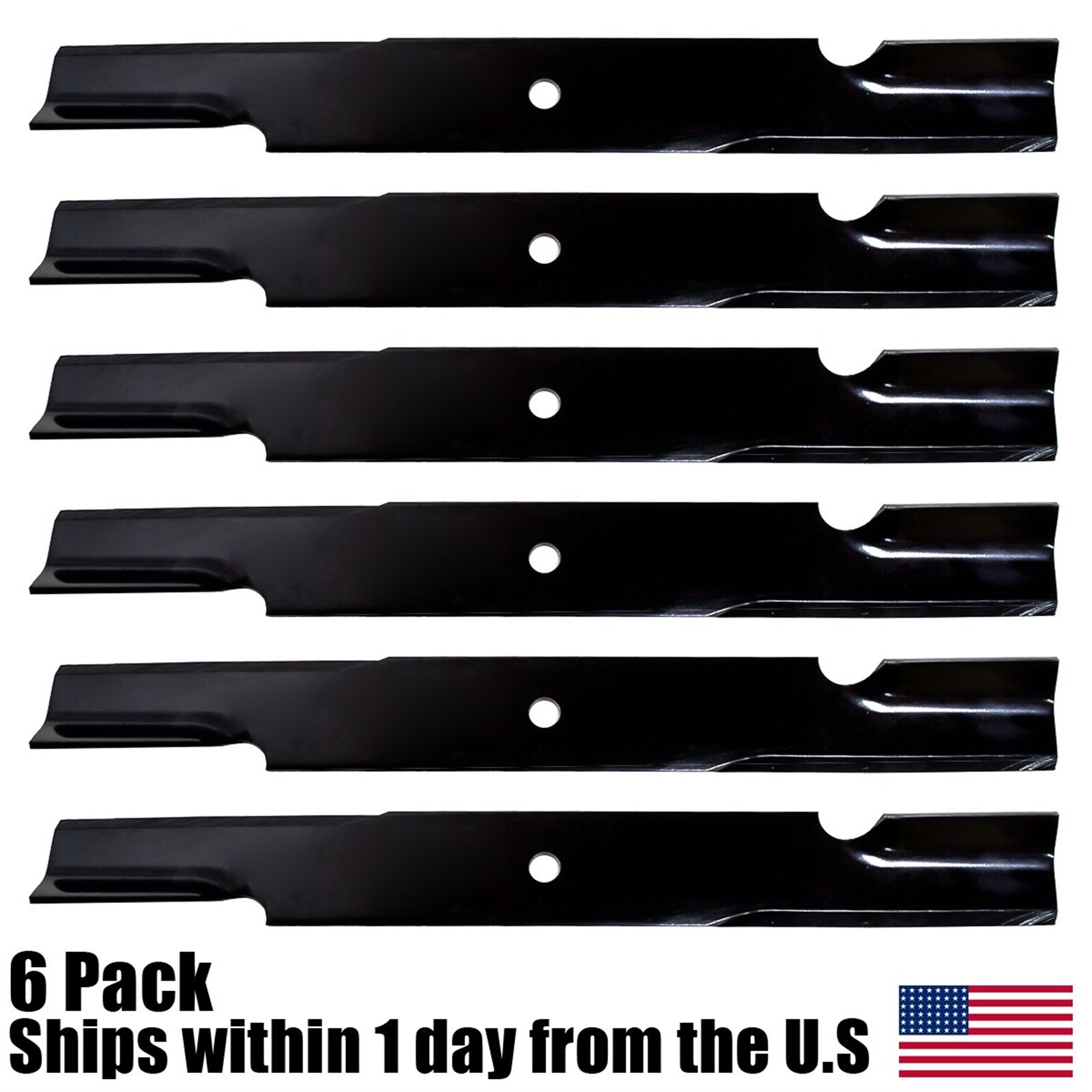 12-Pack Mower Blades For Scag Turf Tiger & Cheetah 61" Deck - Rotary Blades 482879 482881