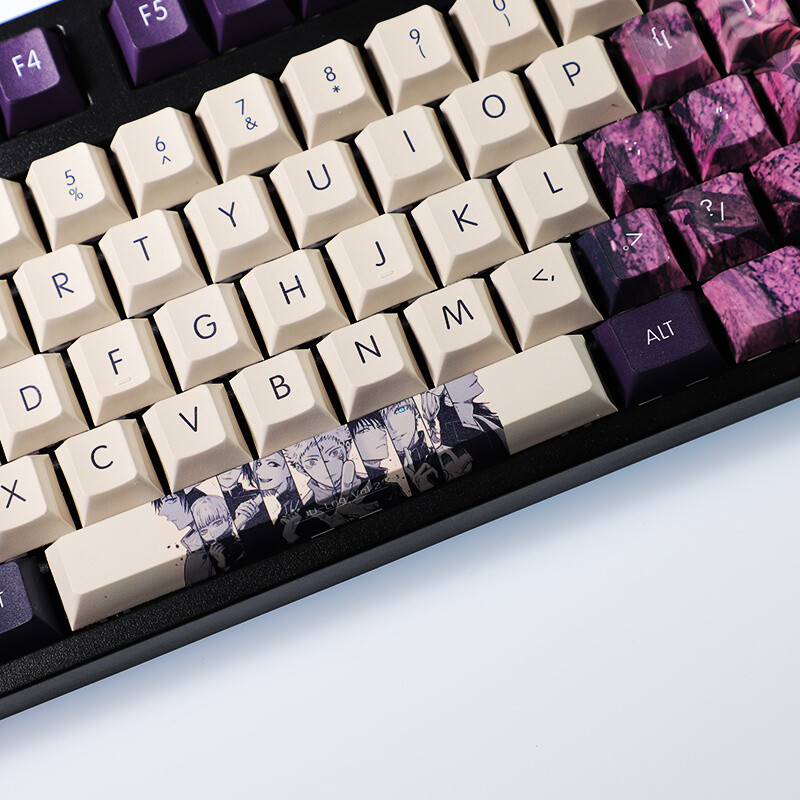 Anime Jujutsu Kaisen Theme Keycaps Full Set For Cherry MX keyboard