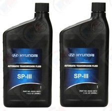 for HYUNDAI Genuine SPIII SP3 Automatic Transmission Fluid (Pack of 2 Qt.)