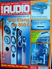 AUDIO 11/08,LINN MAJIK DS,ACCUPHASE MCD 301 AC,C 220 AC,8000 M,MC 252 AC,AUDIOLA