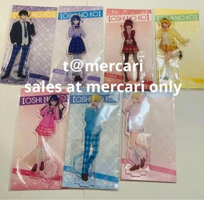 Oshi No Ko Fan Thanksgiving 2023 Acrylic Stand Kana Arima Ai Hoshino Ruby Aqua