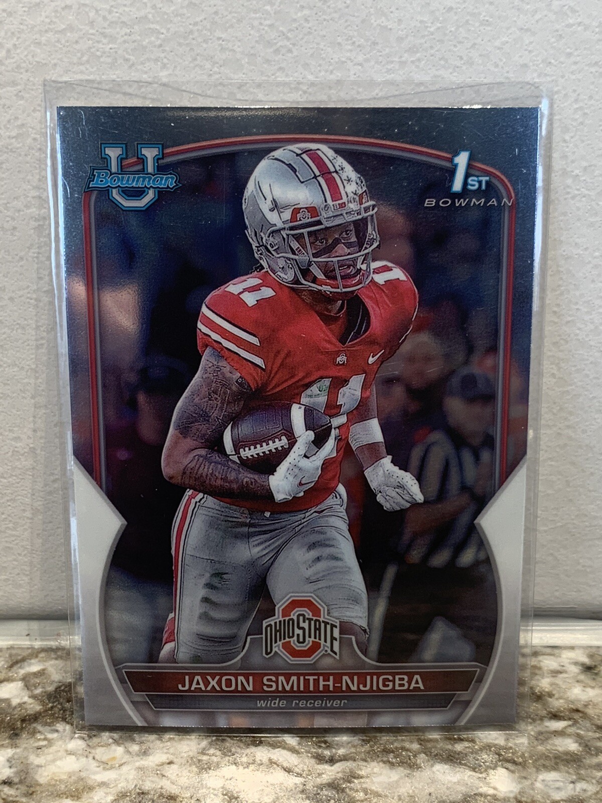 2022 Bowman U Chrome Jaxon Smith-Njigba 1st Bowman Rookie RC No. 78 Seahawks