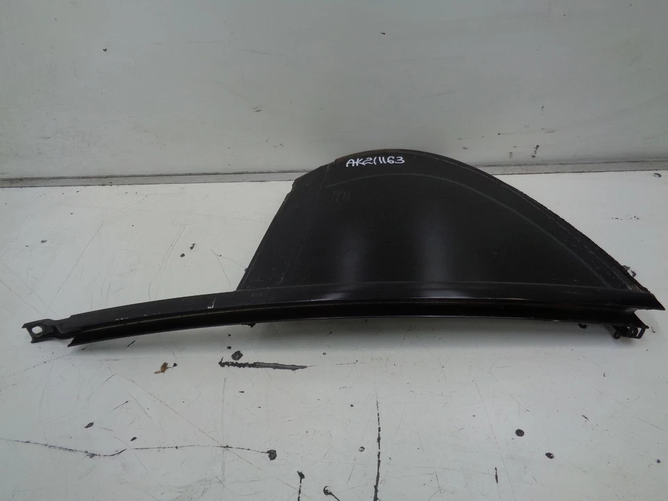 Тонированное оригинальное заднее левое вентиляционное стекло водительской двери 03–08 Jaguar S-Type AK211163 - Изображение 4 из 4