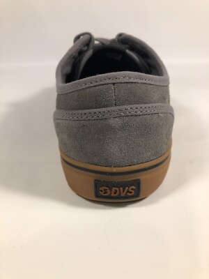 DVS Rico CT SKATE SHOES Grey Gum Suede SKATEBOARDING Mens Size 11 