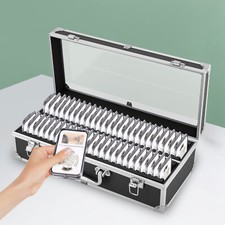 Storage & Display Box Case Holds 50 PCGS NGC ANACS Certified Coin Holders Slabs