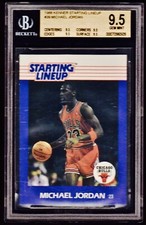 1988 KENNER STARTING LINEUP MICHAEL JORDAN #39 *BGS GEM MINT 9.5.  *4x9.5 SUBS!
