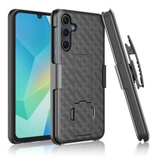 For Samsung Galaxy A16 5G A15 A14 A13 5G Phone Case Cover with Belt Clip Holster