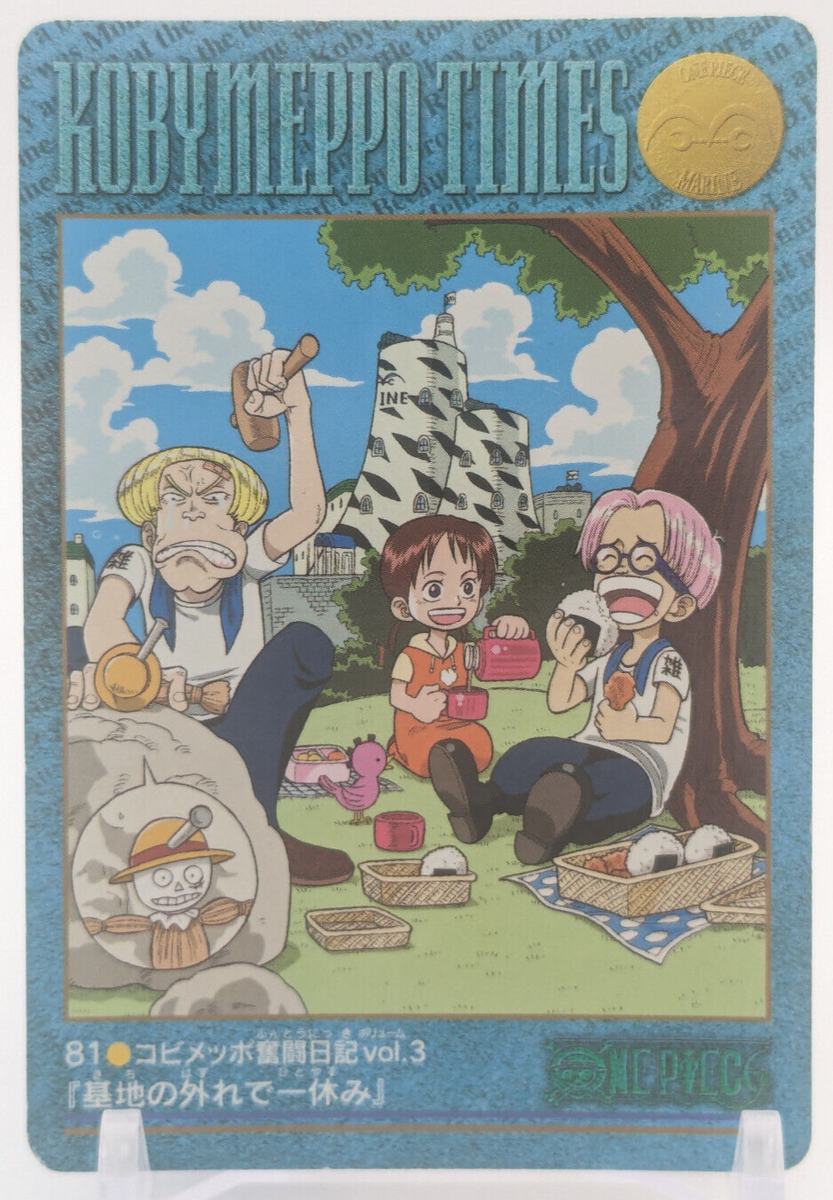 Koby Helmeppo Rika One Piece 81 Visual Adventure Carddass