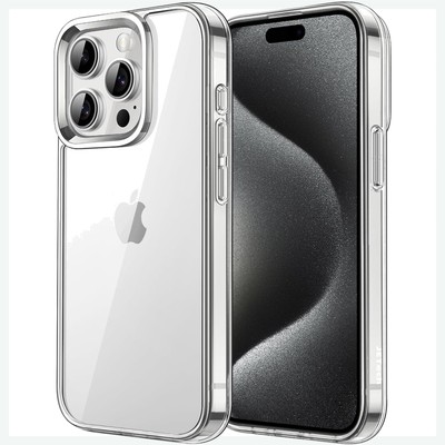 iPhone 15 Pro Hülle transparent stoßfest kratzfest Schutzhülle