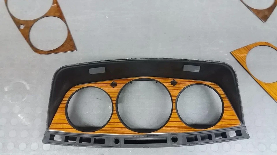 Cubierta velocímetro apta para W123 Mercedes Benz diseño Zebrano 300d 200d 250d 240d Foto 3 de 3