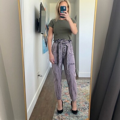 Ulla Johnson Brier Jeans in Lilac Size 4