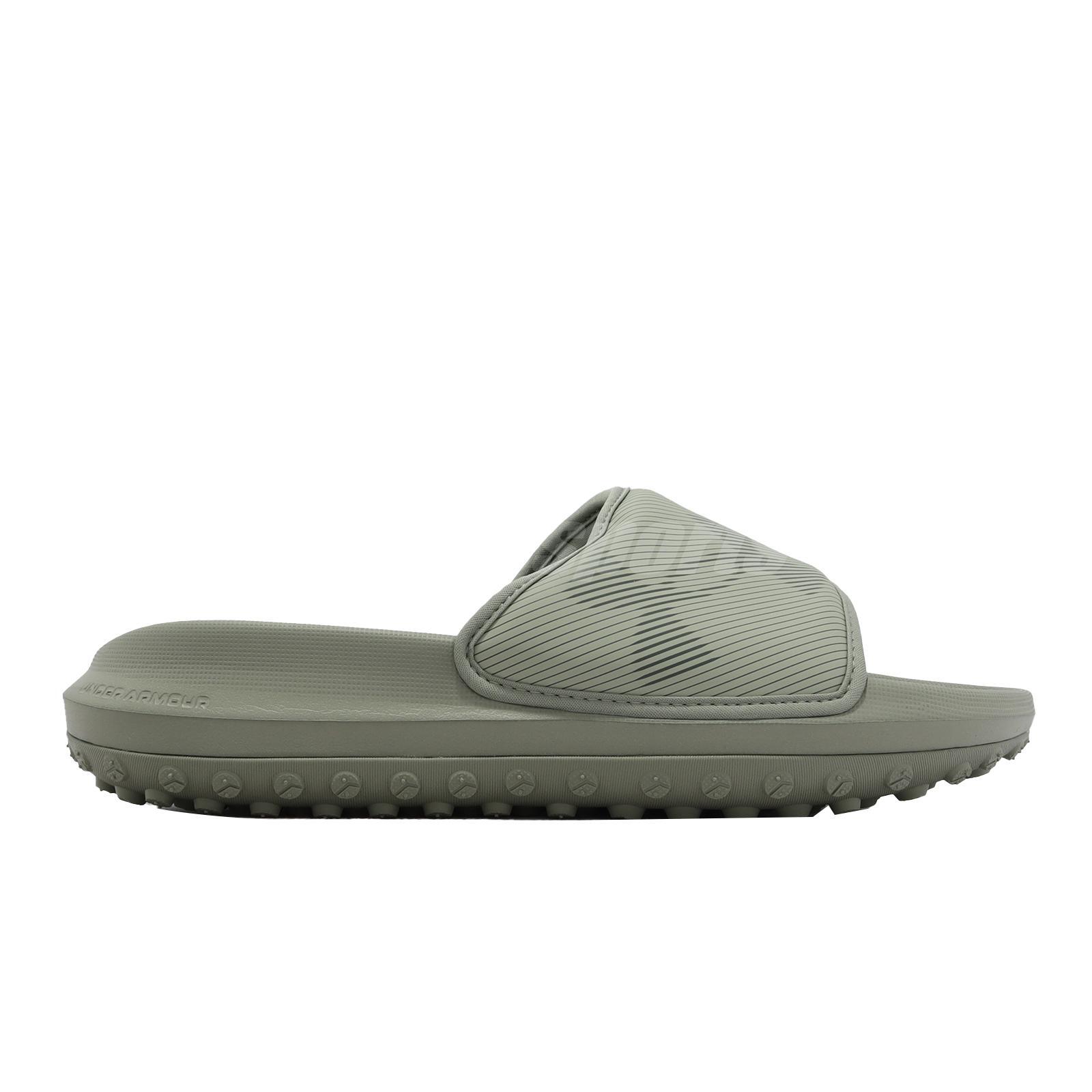 Under Armour Summit FT UA Green Men Slip On Casual Sandal 3026033 