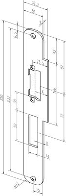 effeff ProFix  -------24C35-01, ProFix  2, eckig
