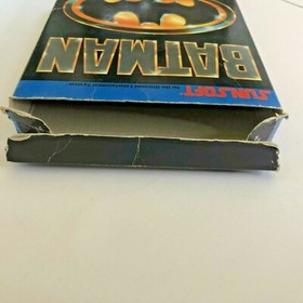 Batman Nintendo NES 1990 Videojuego Completo en CAJA CIB Manual Espuma de Poliestireno