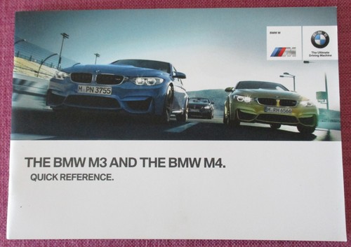 BMW M3 SALOON (2013 - 2015) HANDBOOK - OWNERS MANUAL - USER GUIDE. (BM 1164) - Picture 8 of 9