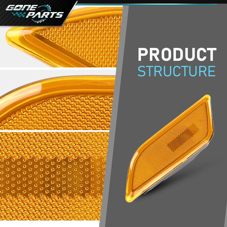 Luz de señalización lateral del parachoques izquierdo apta para Mercedes Benz C250 C300 C350 2012-2015 Foto 4 de 4