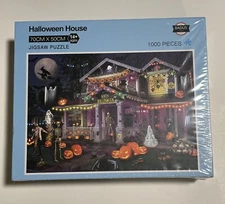 Halloween House Haunted 1000 Pc 70CM x 50CM 1000 Pc Puzzle By Badus New Sealed 