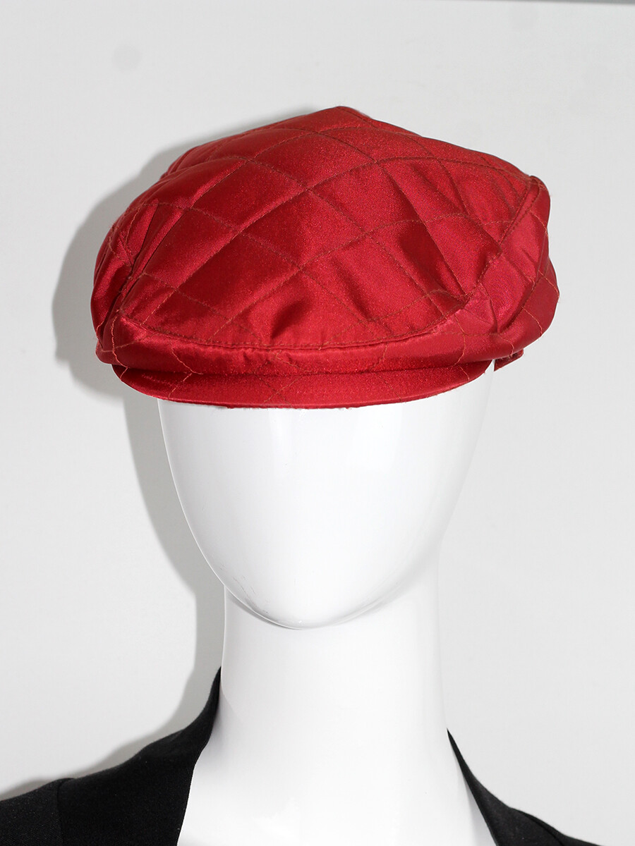 gorro burberry rojo