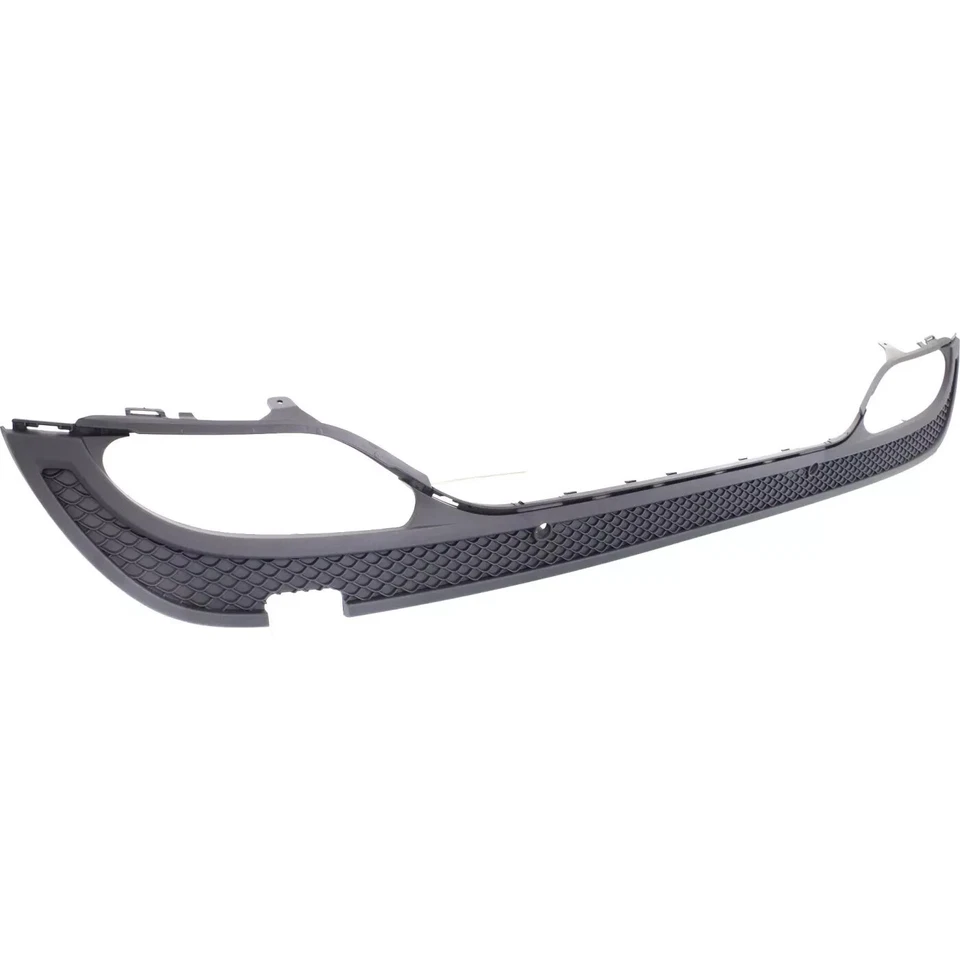 Cubierta de parachoques de cenefa inferior trasera texturizada para Mercedes Benz C300 2015-2018 sedán Foto 3 de 4