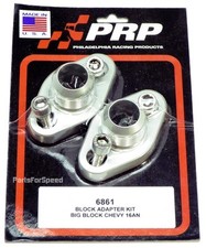 Prp 6861 Big Block Chevy 16an Adapters For Remote Water Pump Bbc 396 427 454 502
