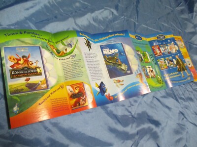Walt Disney - Video Film - Werbung , Kassetten - Beilage , Nostalgie , selten 20