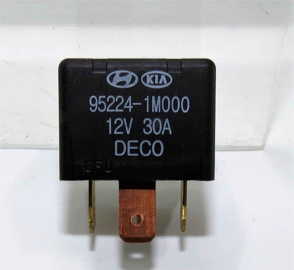 Genuine Hyundai Kia 4-Blade Multiuse Black Relay 95224-1M000 12V